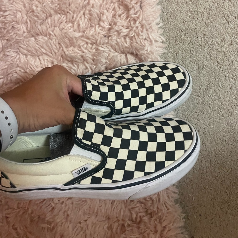 Checkered Vans